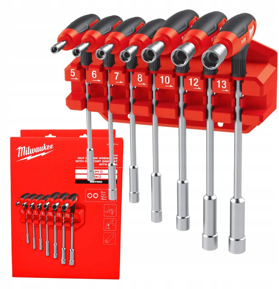 Milwaukee Doppelgrip Dopset 7-delig 5-13mm