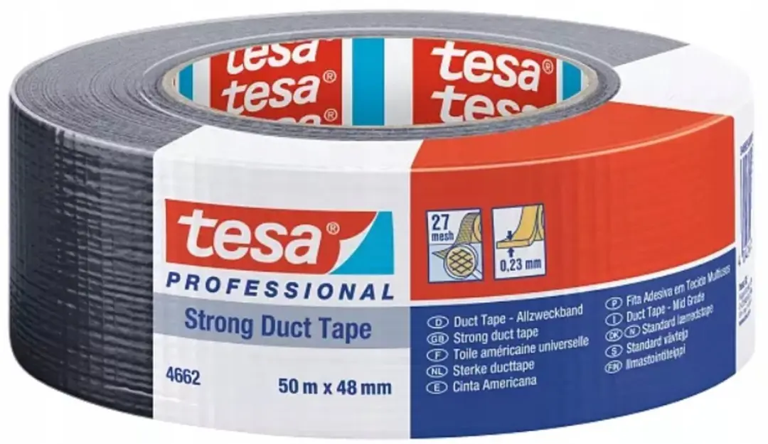 Tesa 4662 Strong Duct Tape 36mm x 50m - afbeelding 3 van 4