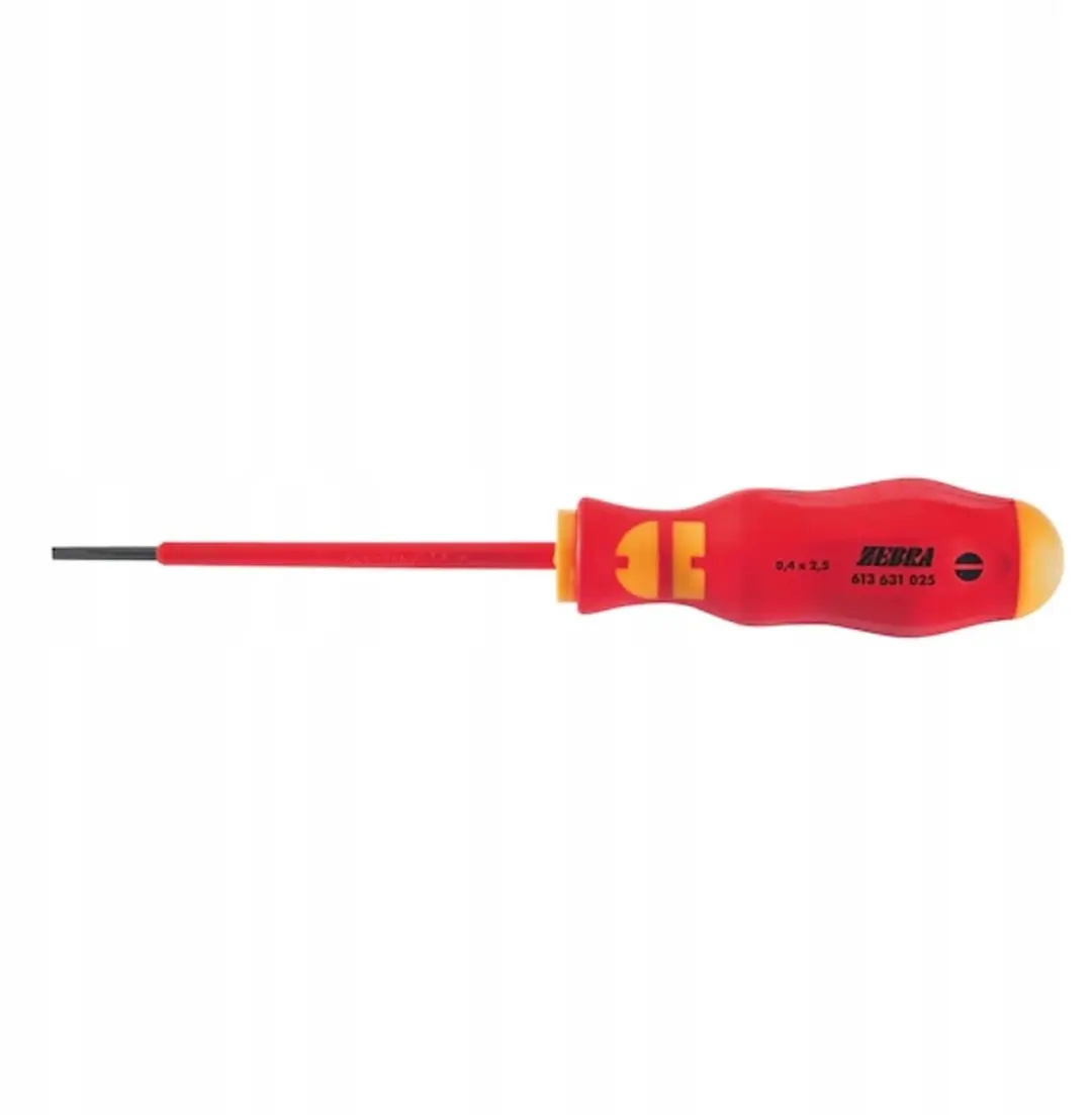Würth VDE Platte Schroevendraaier 0,8x4x100mm - Geïsoleerd