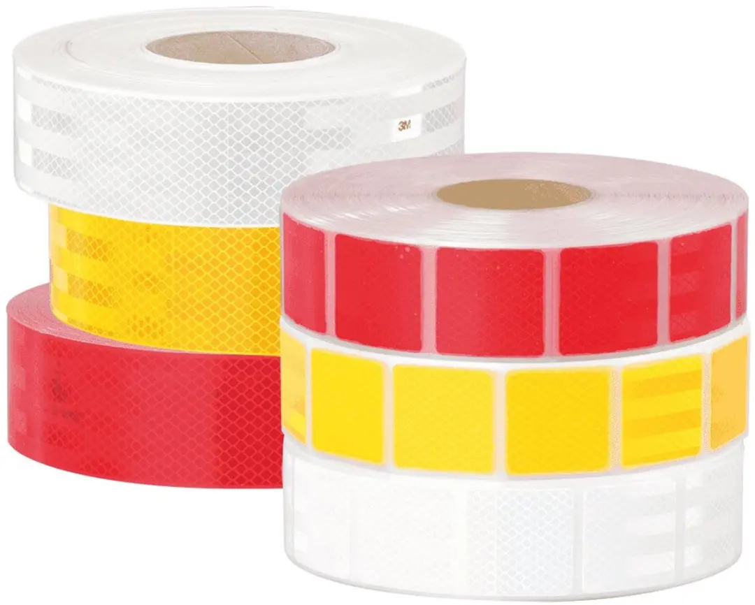 3M Reflecterende Contourmarkeringstape Geel - 1 Meter - afbeelding 3 van 6