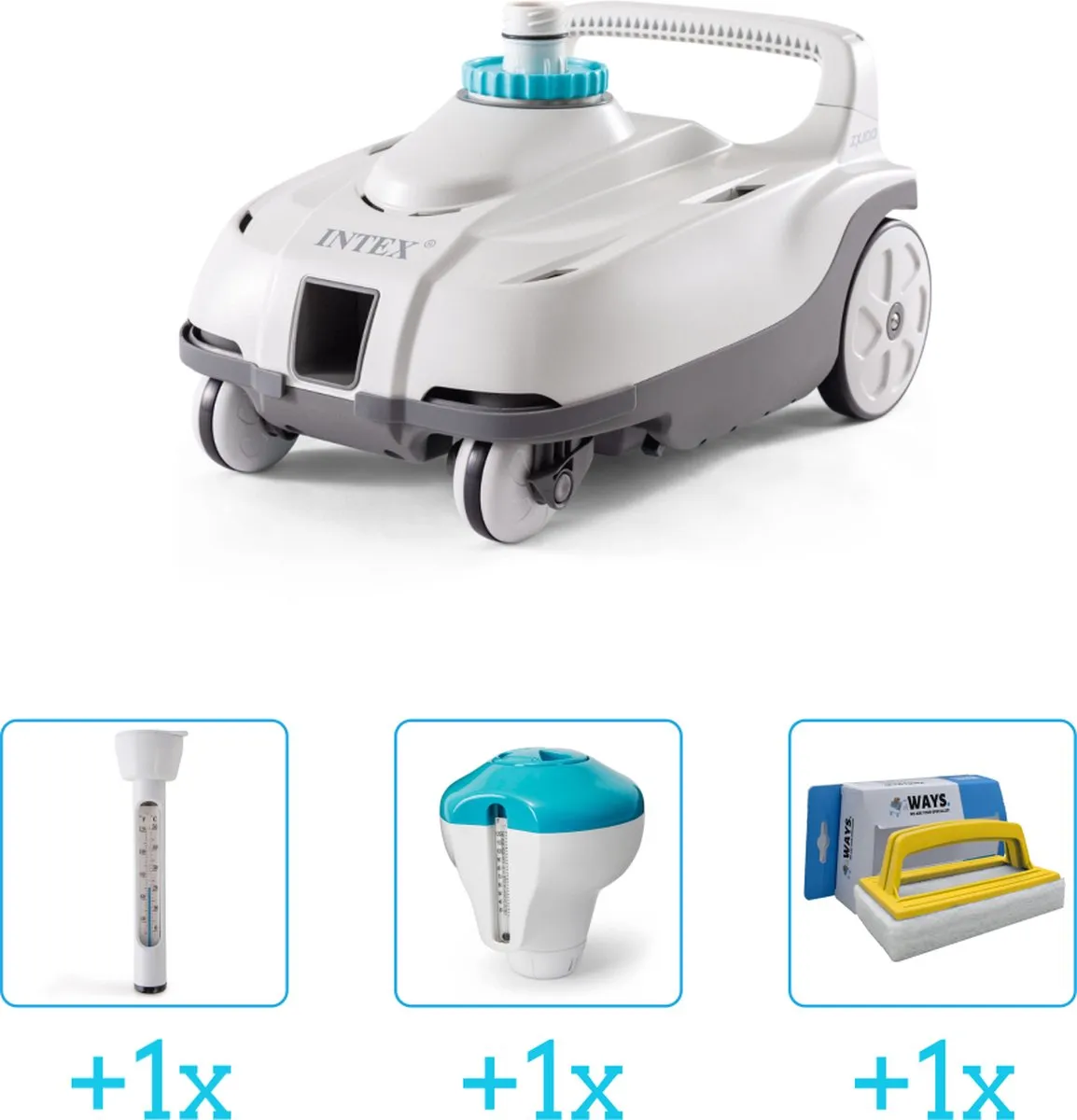 Intex ZX100 Automatische Zwembadstofzuiger 28006