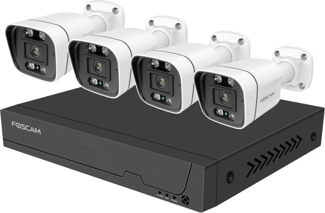 Foscam FNA108E-B4-2T-B Beveiligingscamera Set