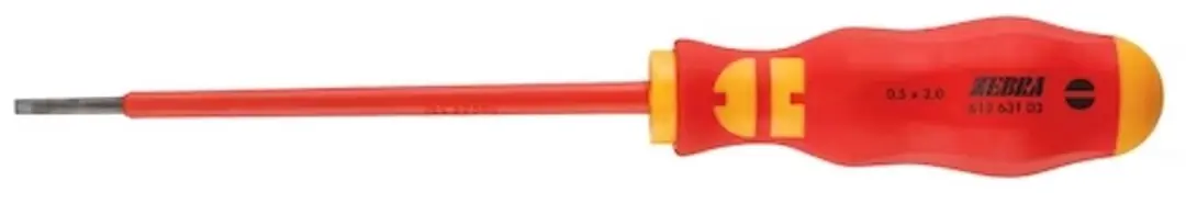 Würth VDE Geïsoleerde Schroevendraaier Plat 0,5x3x100mm