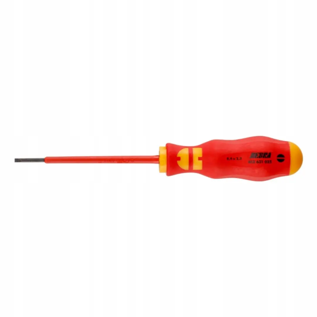 Würth Zebra VDE Platte Schroevendraaier 0,4x2,5x80mm - Geïsoleerd
