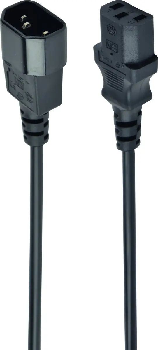 Cablexpert Netsnoer C13/C14 1.8m - Zwart