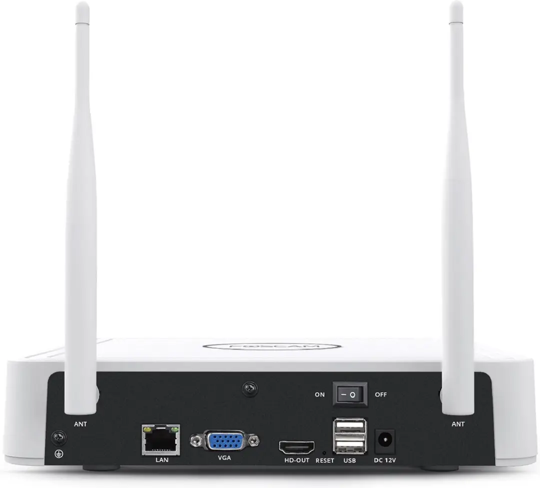 Foscam FN8108W-B4-1T Beveiligingscamera Set - 4 Stuks - 3MP - 1TB - Wit