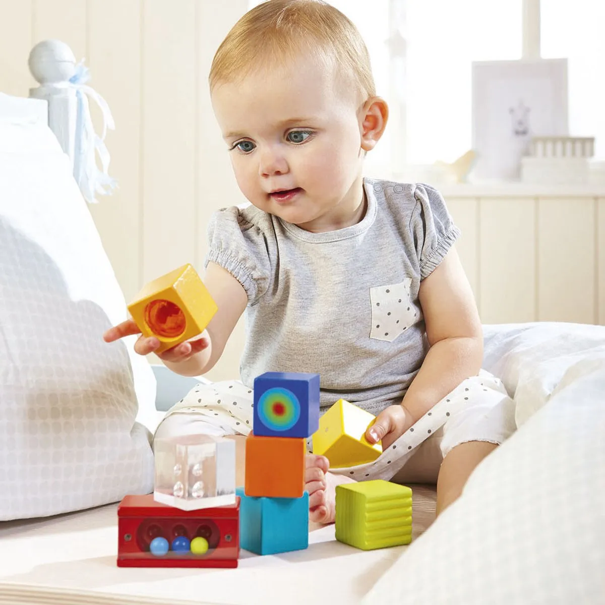 Haba Ontdekkersspeeltje Kleurenpret - 6 Stuks