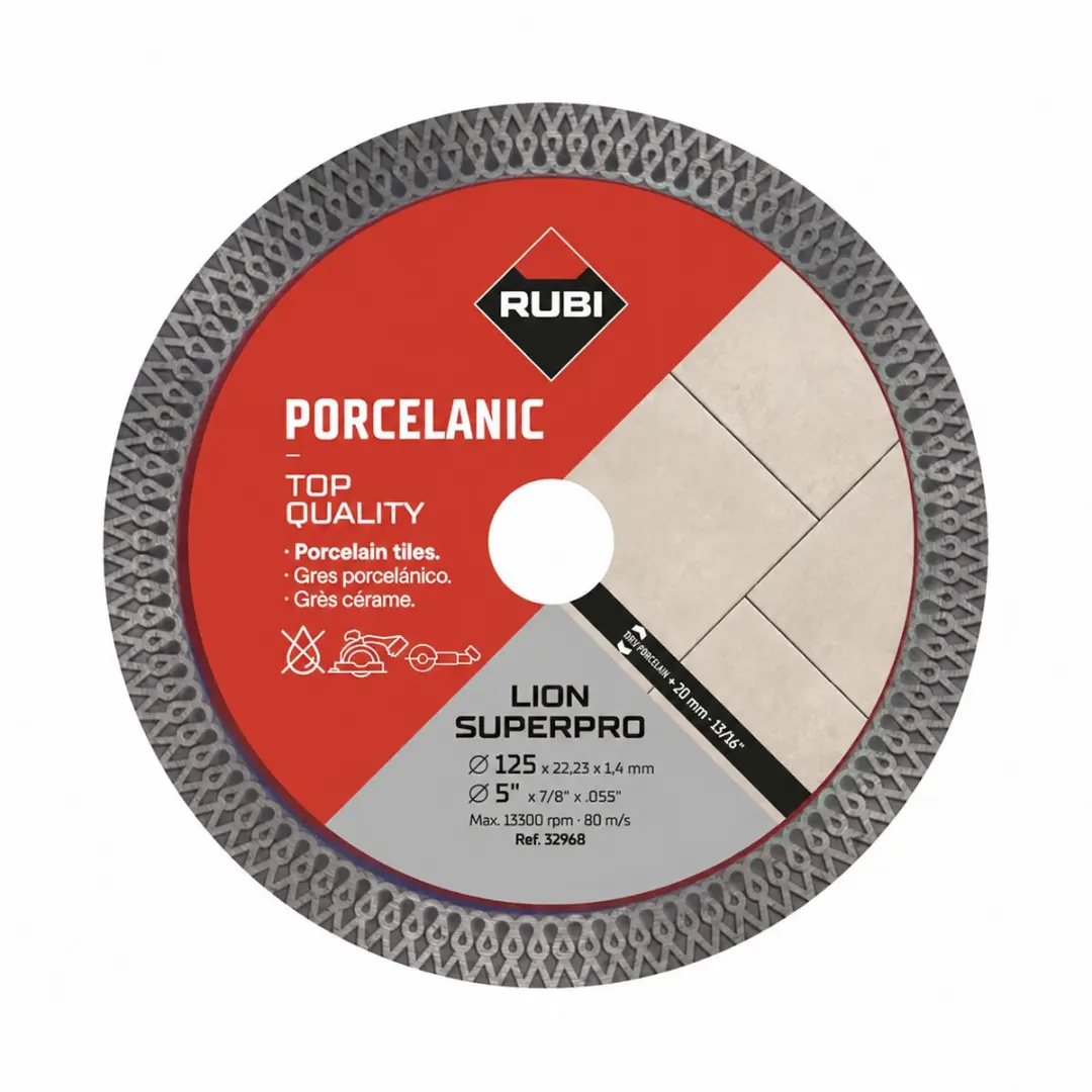 Rubi LION SUPERPRO Diamantschijf 125mm