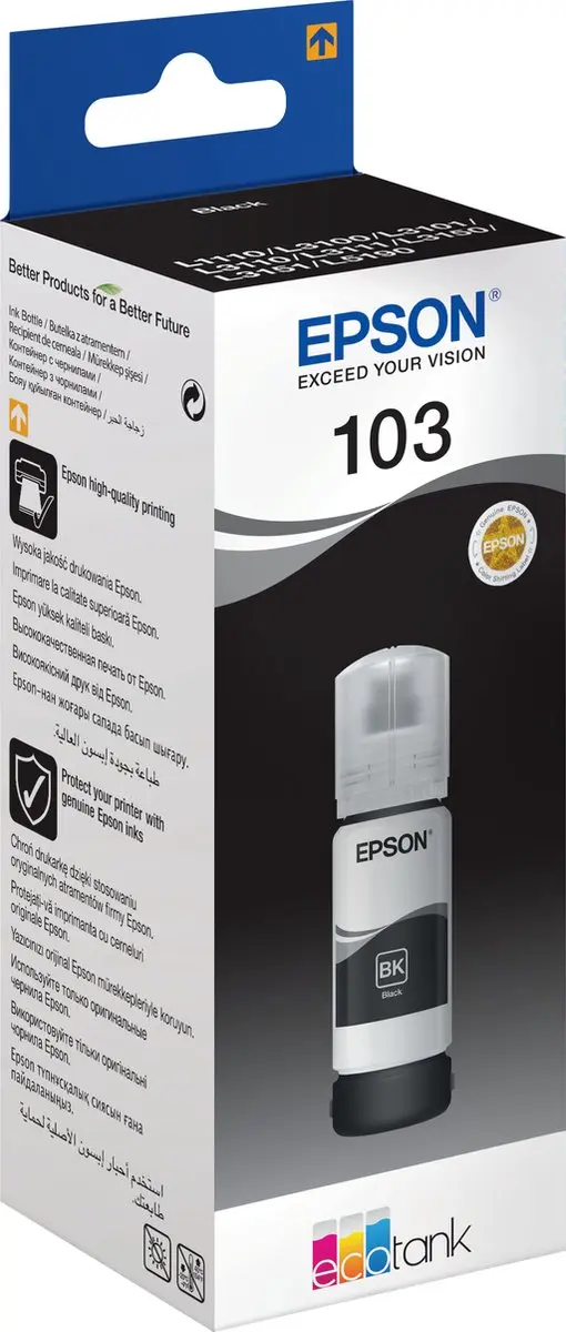 Epson C13T00S14A10 Inktcartridge Zwart - 65ml