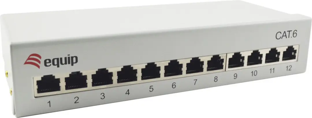 Equip Patchpanel 12x RJ45 Cat6 - 227363