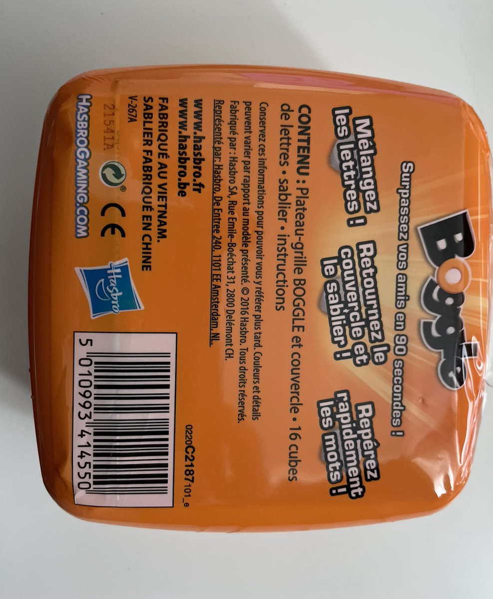 Bordspel Hasbro Boggle - Engels