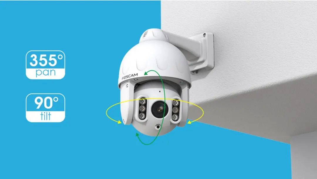 Foscam SD8EP Beveiligingscamera 4K - Wit