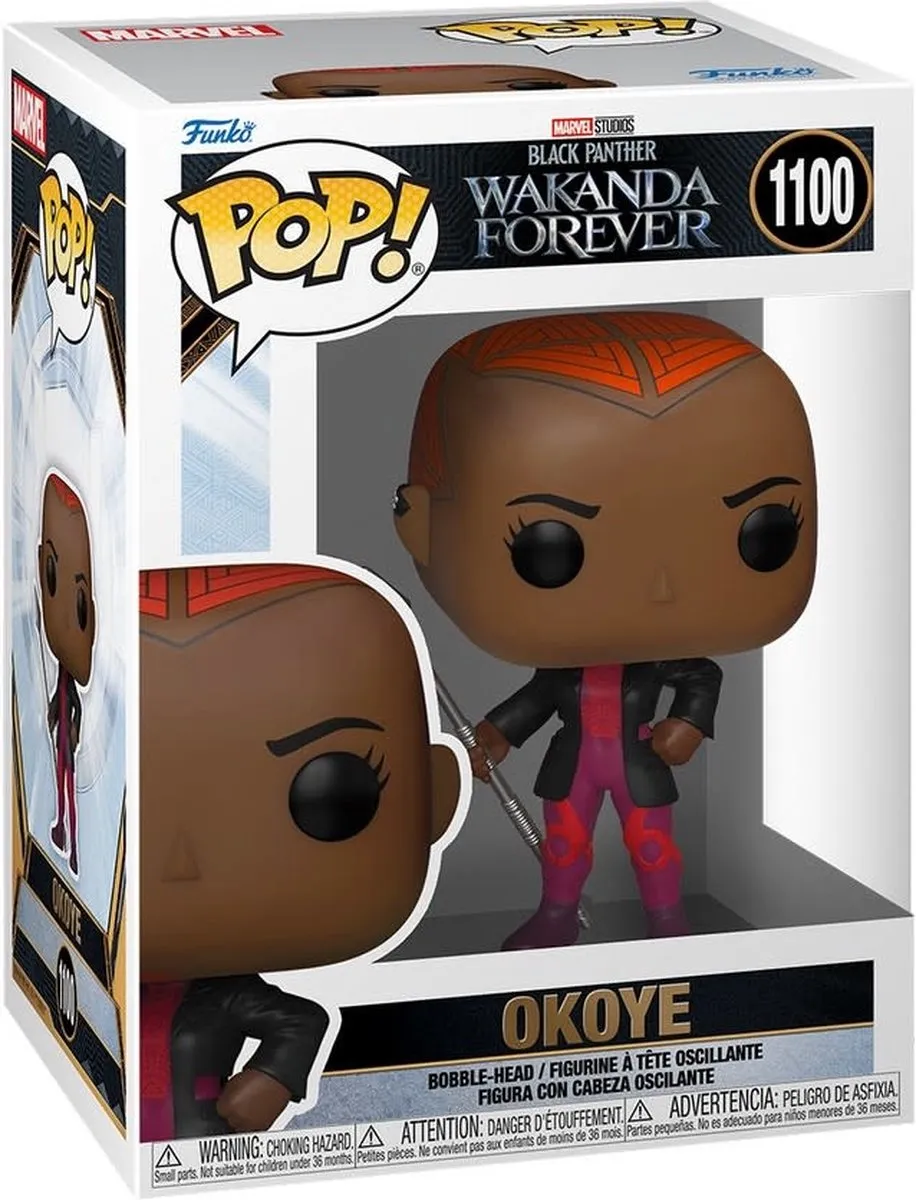 Funko Black Panther POP! Marvel Okoye 63946 - Verzamelfiguur 9cm - Multicolor