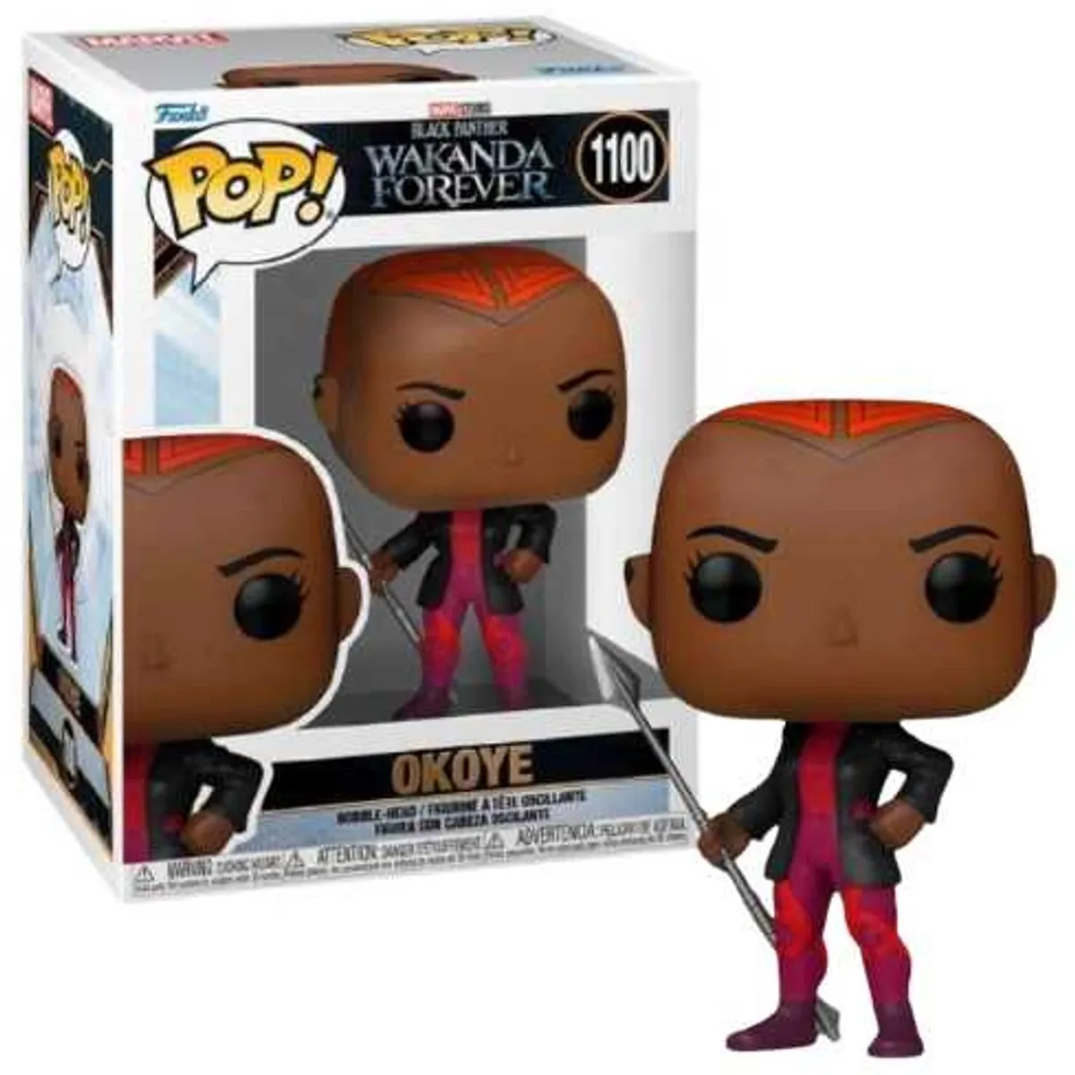 Funko Black Panther POP! Marvel Okoye 63946 - Verzamelfiguur 9cm - Multicolor