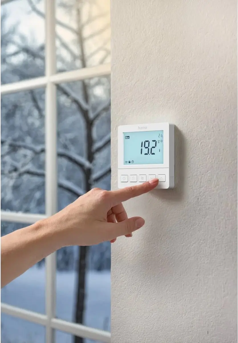 Hama 00176629 Slimme Vloerverwarmingthermostaat - Wit