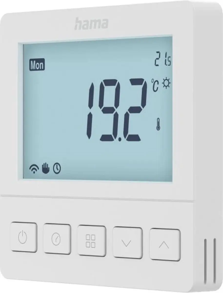 Hama 00176629 Slimme Vloerverwarmingthermostaat - Wit