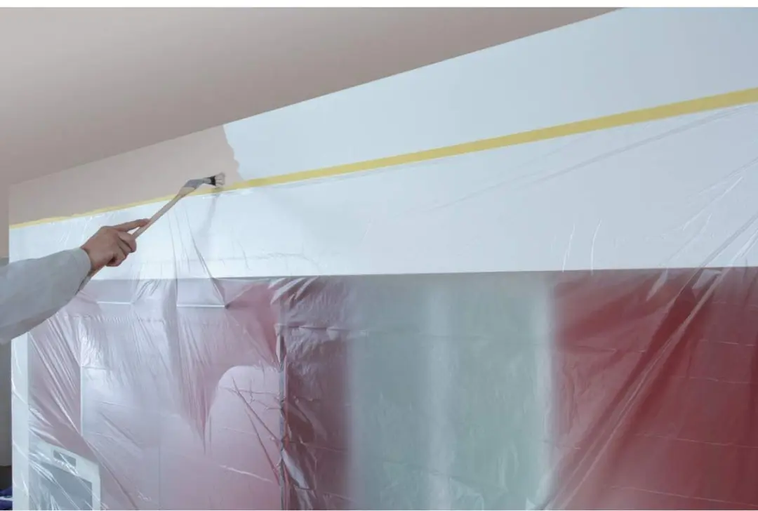 Tesa 04365-00001-01 Afdekfolie Easy Cover 4369 - 14m x 1.4m - Transparant