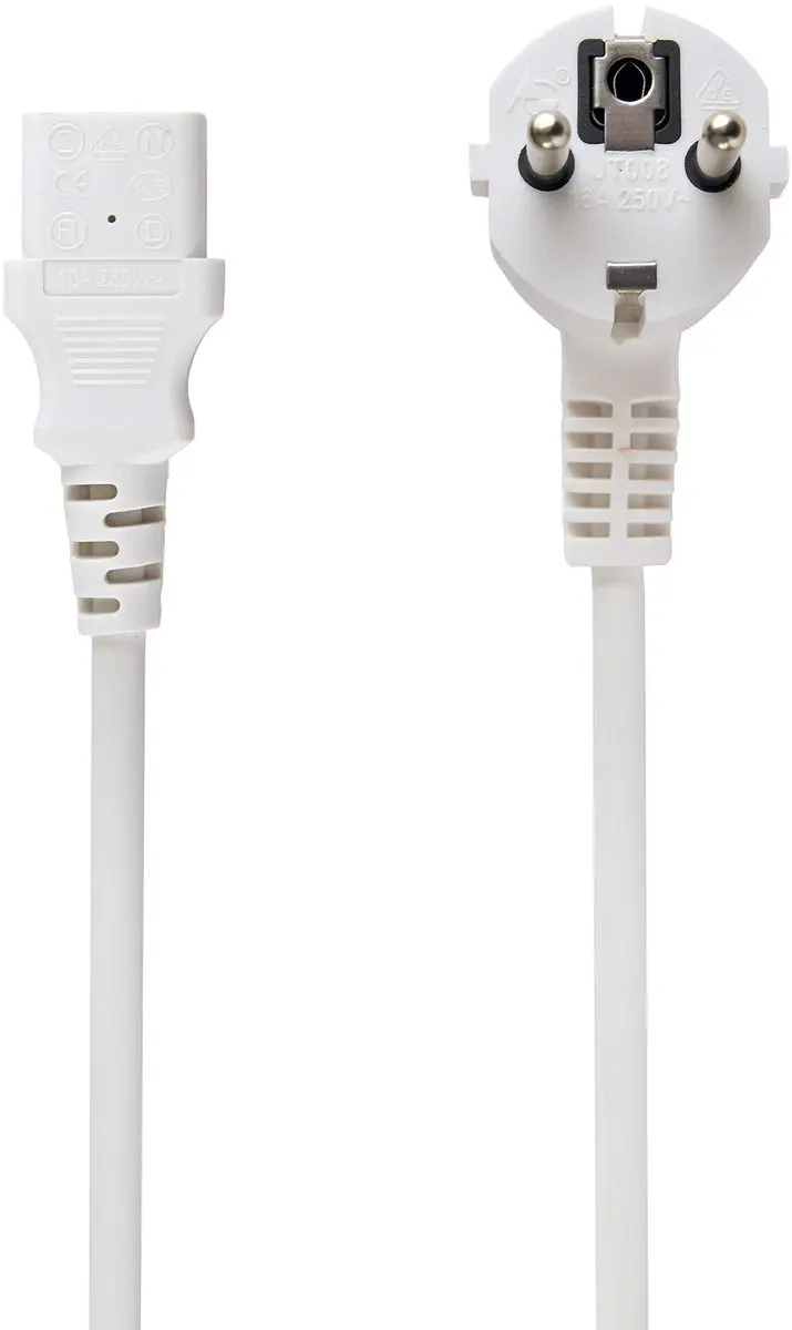 Cablexpert Netsnoer C13 1,8m Wit