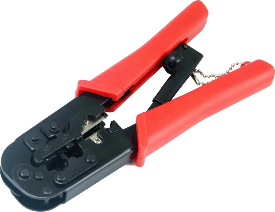 Cablexpert T-WC-02 Krimptang - RJ45/RJ12/RJ11 - Zwart/Rood