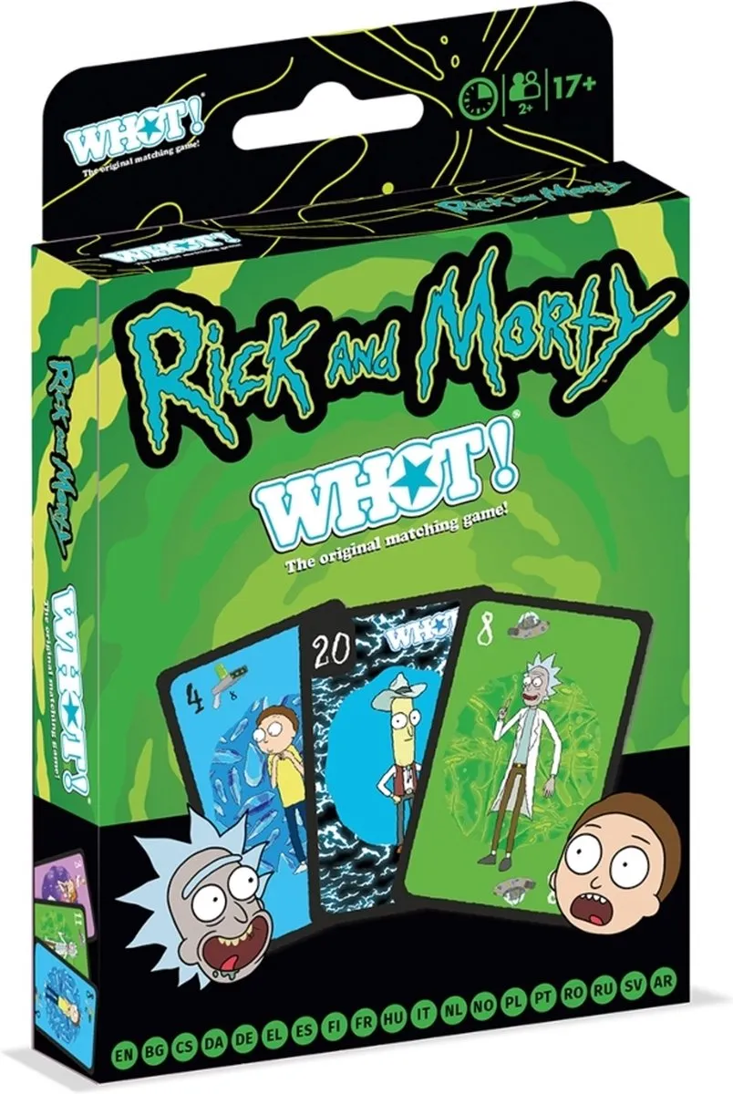 Winning Moves Rick and Morty WHOT! Speelkaarten