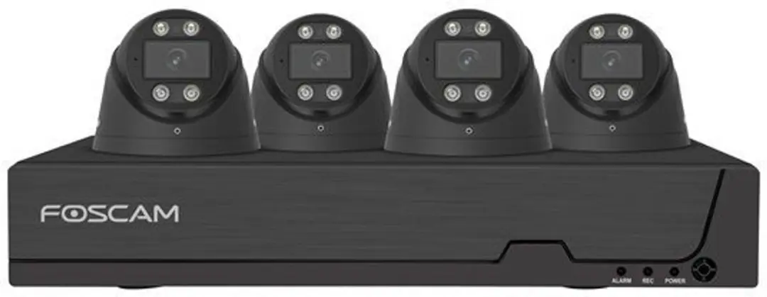 Foscam FN9108E-T4-2T Beveiligingscamera Kit - 4 Camera's 5MP PoE - 2TB