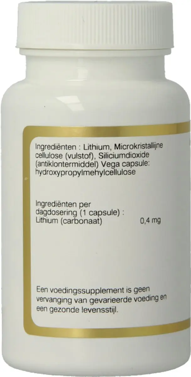 Vital Cell Life Lithium 400Mcg VCL 100mg