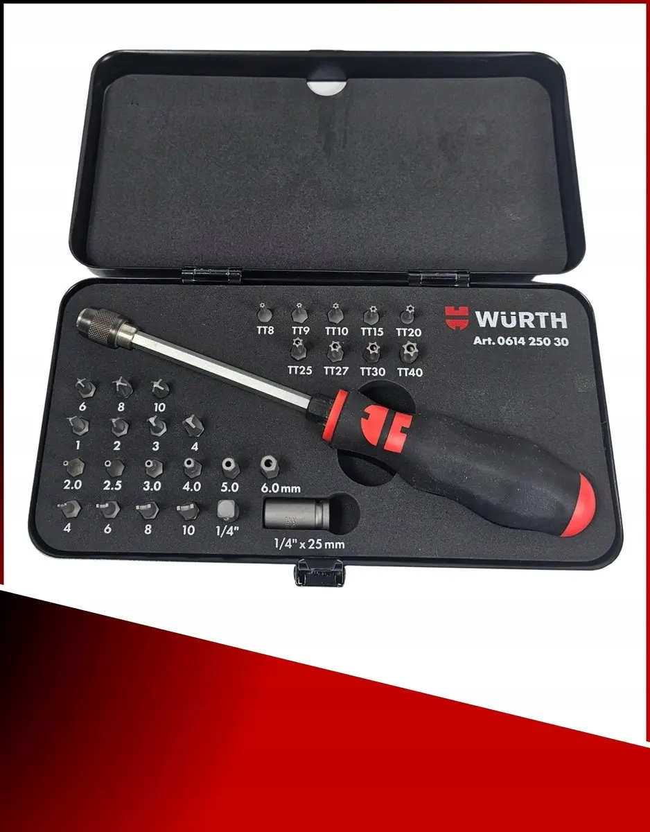 Würth Bitset 29-delig Universeel