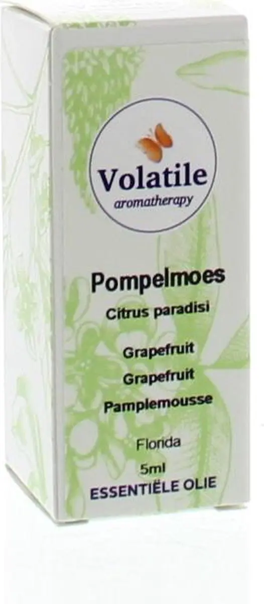 Volatile Pompelmoes Etherische Olie 5ml - 5 Stuks