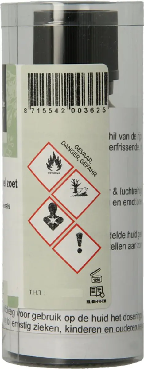 Volatile Sinaasappel Etherische Olie 50ml