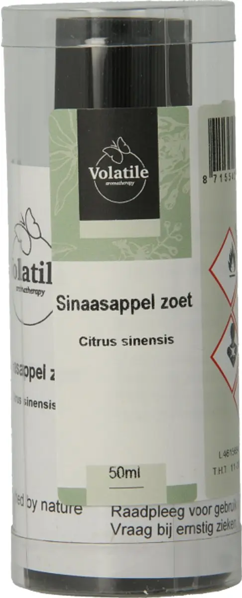 Volatile Sinaasappel Etherische Olie 50ml