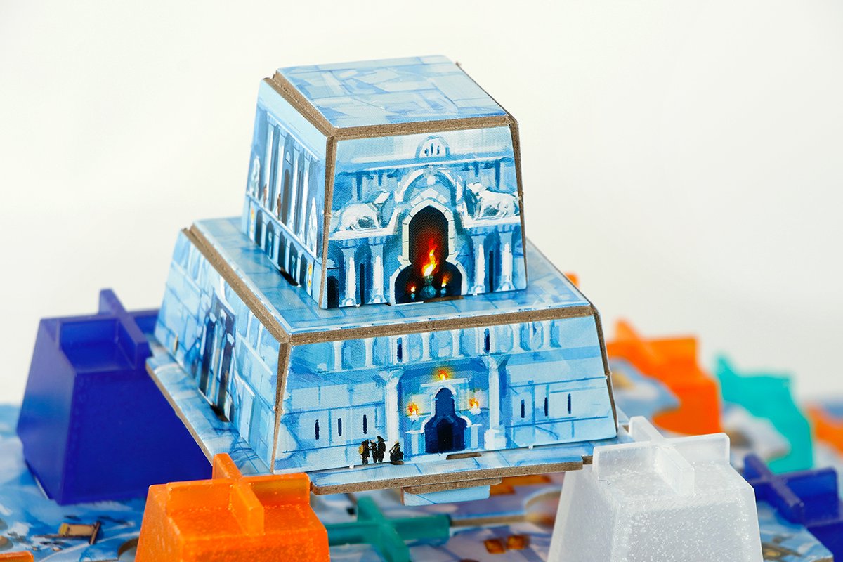 999 Games - Nunatak - Bordspel - Strategisch bouwspel - interactieve speelervaring met solovariant