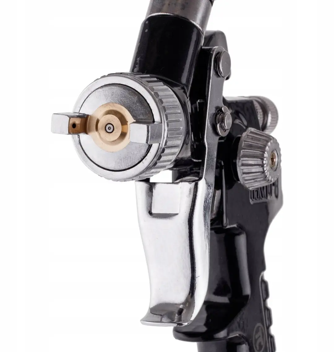 Technic Mini HVLP Spuitpistool 1.0mm - 125ml - Zwart/Zilver