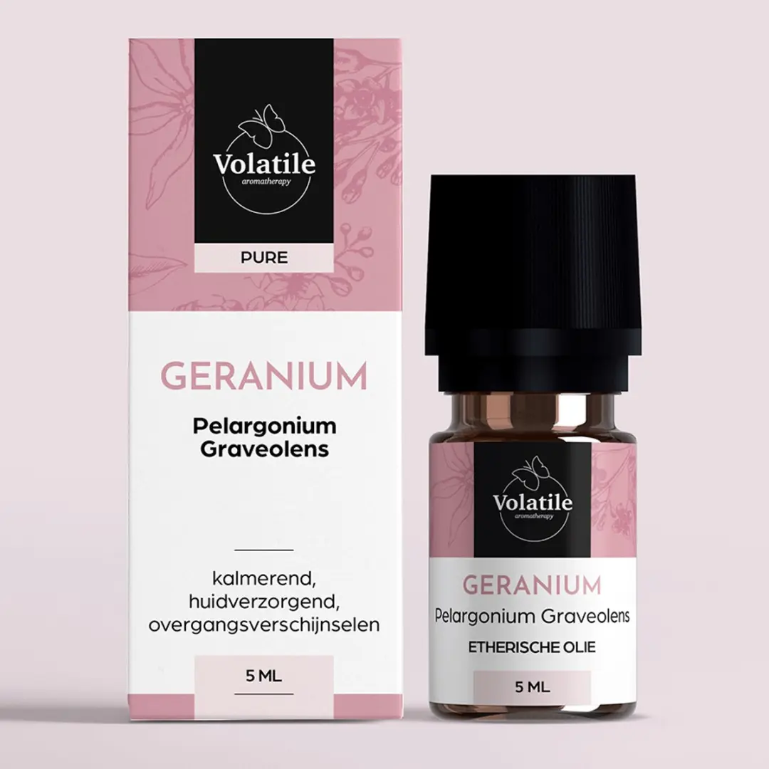 Volatile Geranium Maroc Etherische Olie 5ml - 5 Stuks