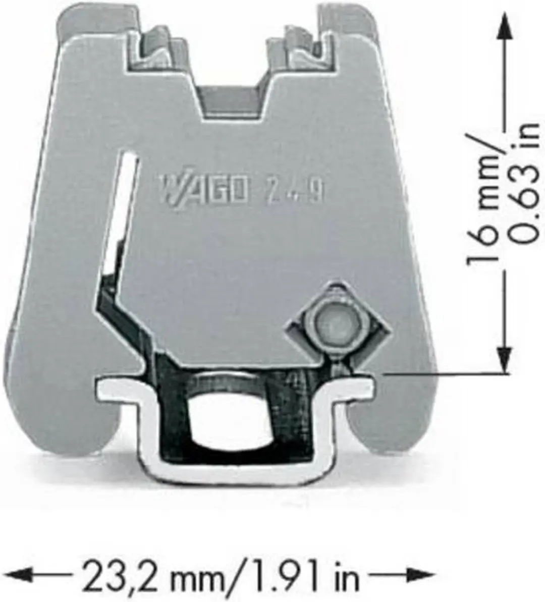 WAGO 249-101 Klemmenblok - 25 Stuks