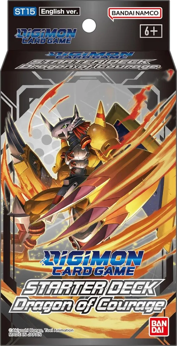 Digimon Starter Deck Dragon of Courage ST15