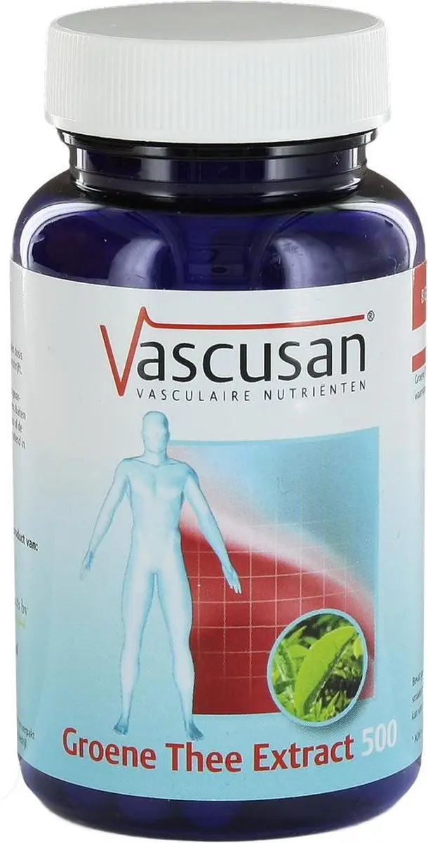 Vascusan Groene Thee Extract 500 Capsules - 60 Stuks