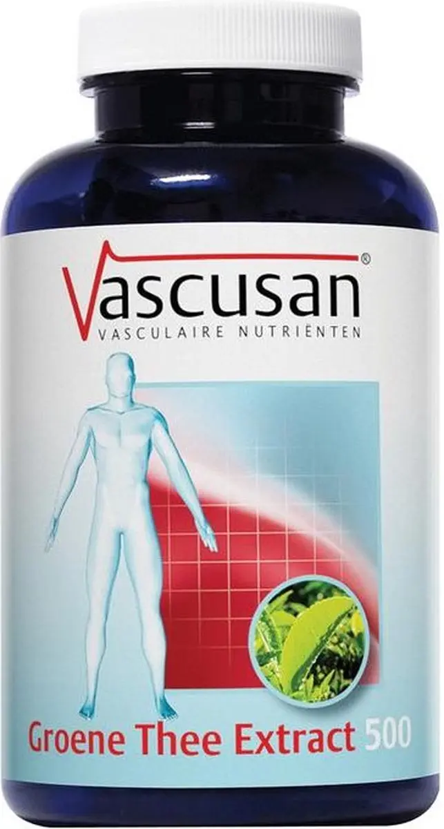 Vascusan Groene Thee Extract 500 Capsules