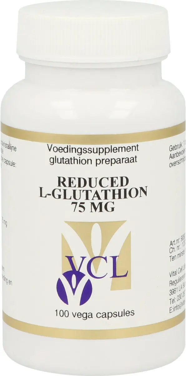 Vital Cell Life L-Glutathion 75mg Capsules