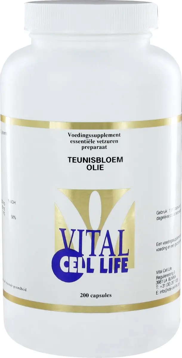 Vital Cell Life Primomil Teunisbl 1000mg Softgels - 100 Stuks