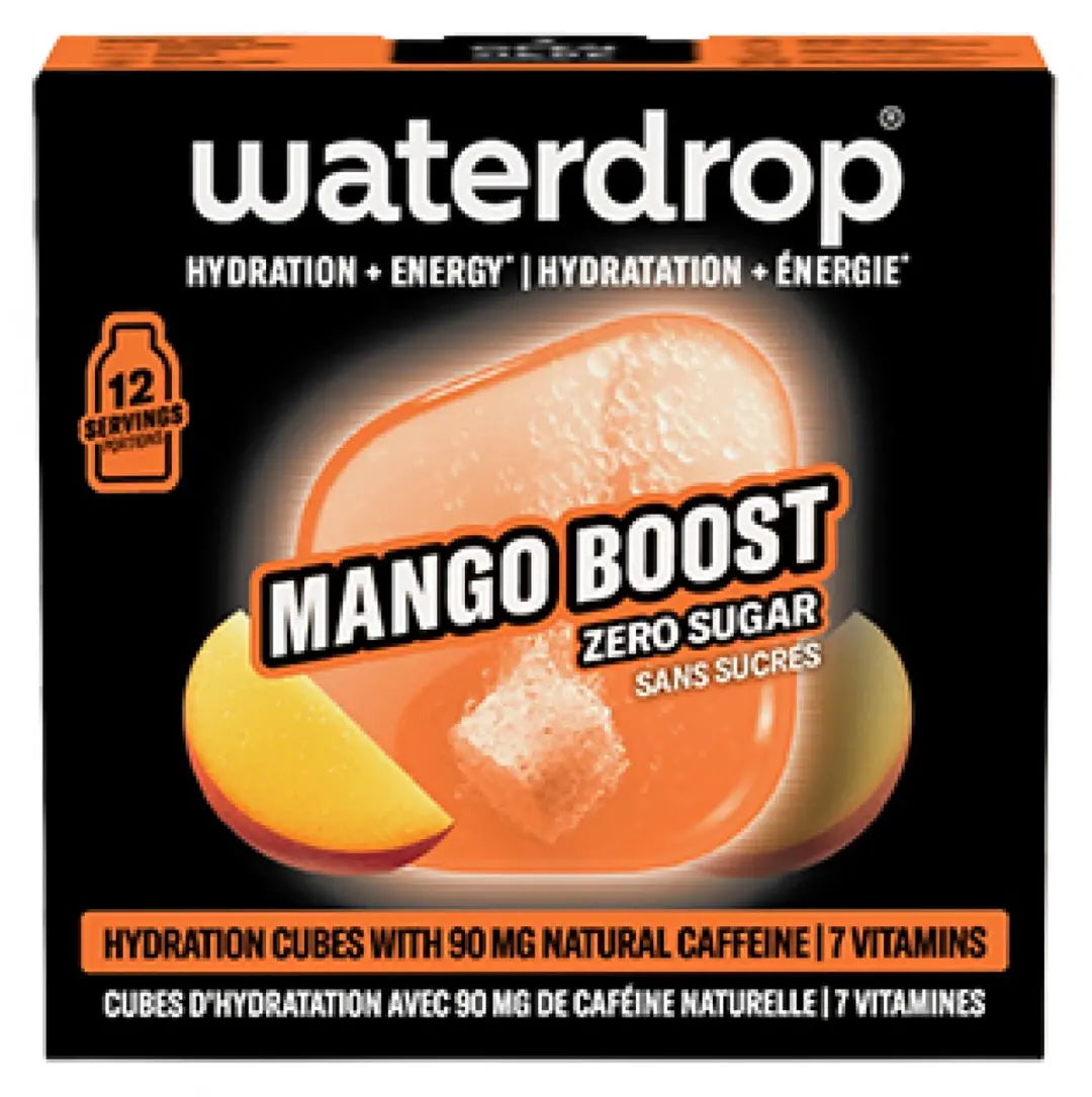 Waterdrop Microdrink Boost Suikervrij Mango 12 Porties