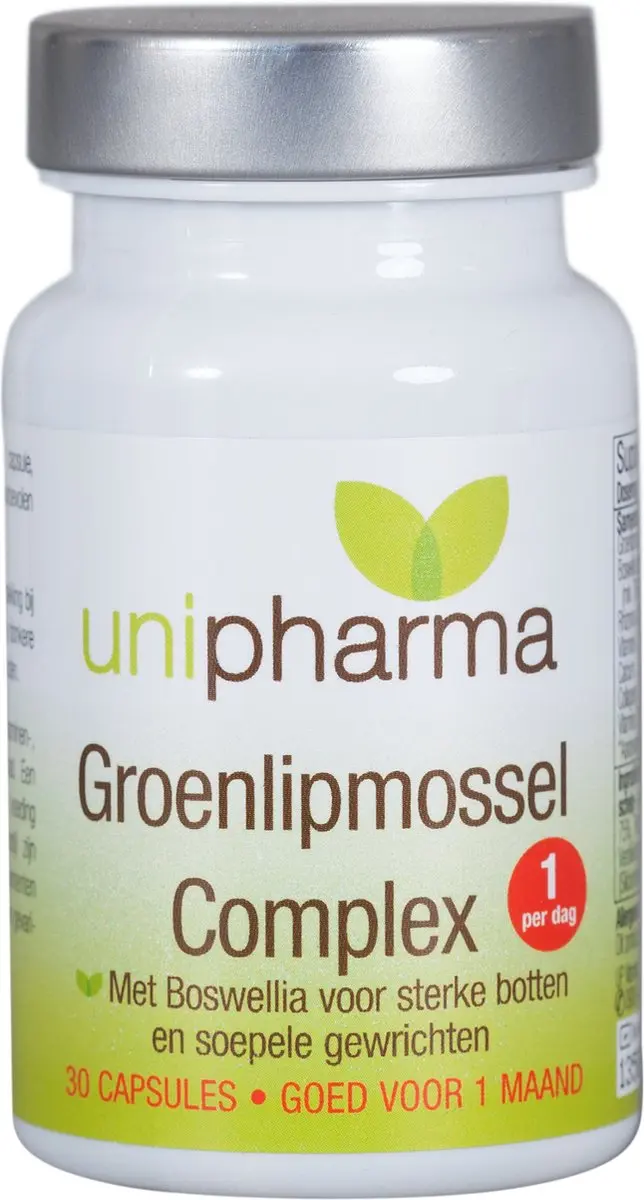 UNIPHARMA Groenlipmossel Complex 30 Capsules