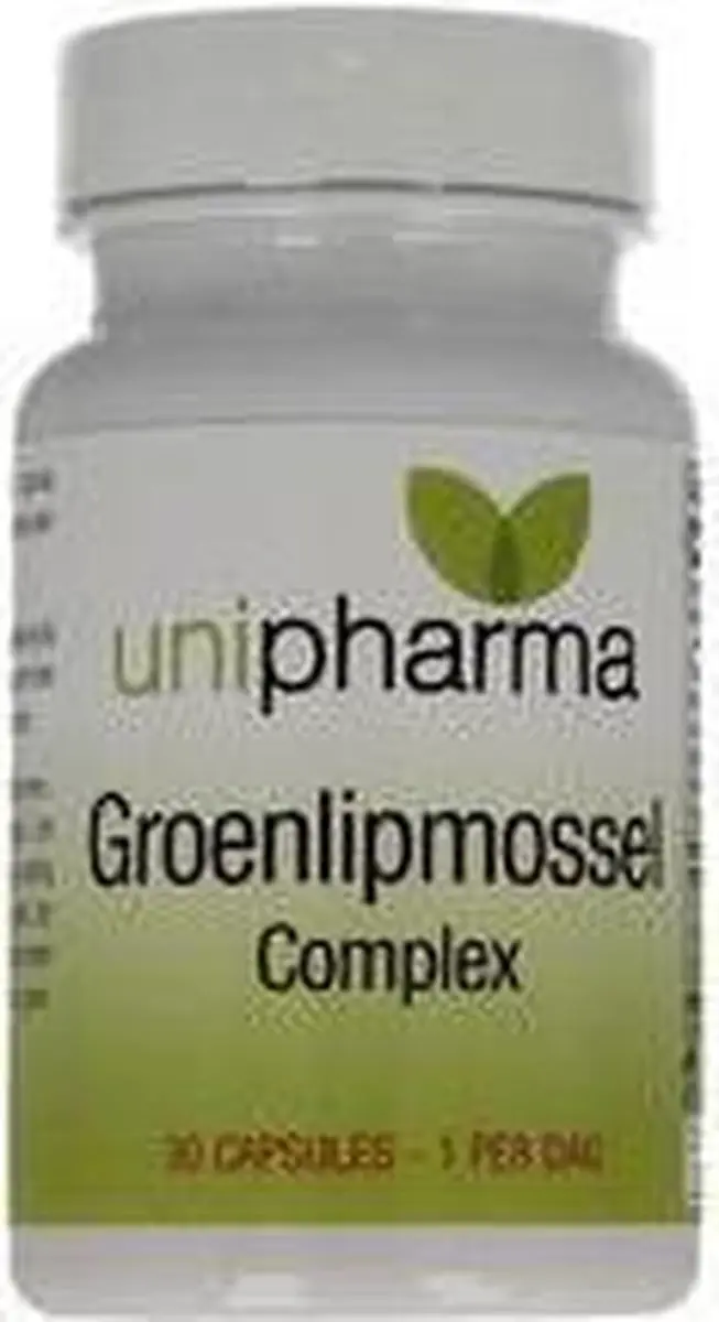 UNIPHARMA Groenlipmossel Complex 30 Capsules