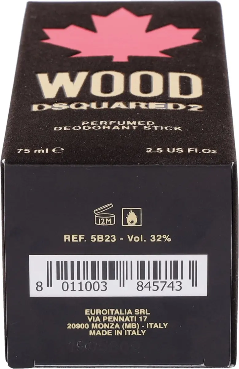 Dsquared2 Wood Mannen Stickdeodorant 75ml