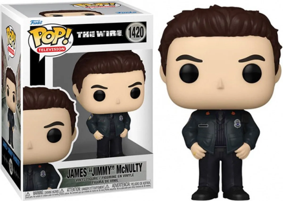 Funko Pop! The Wire James McNulty FUN65762 - 9,5 cm - Multi