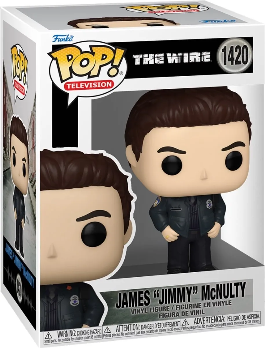 Funko Pop! The Wire James McNulty FUN65762 - 9,5 cm - Multi