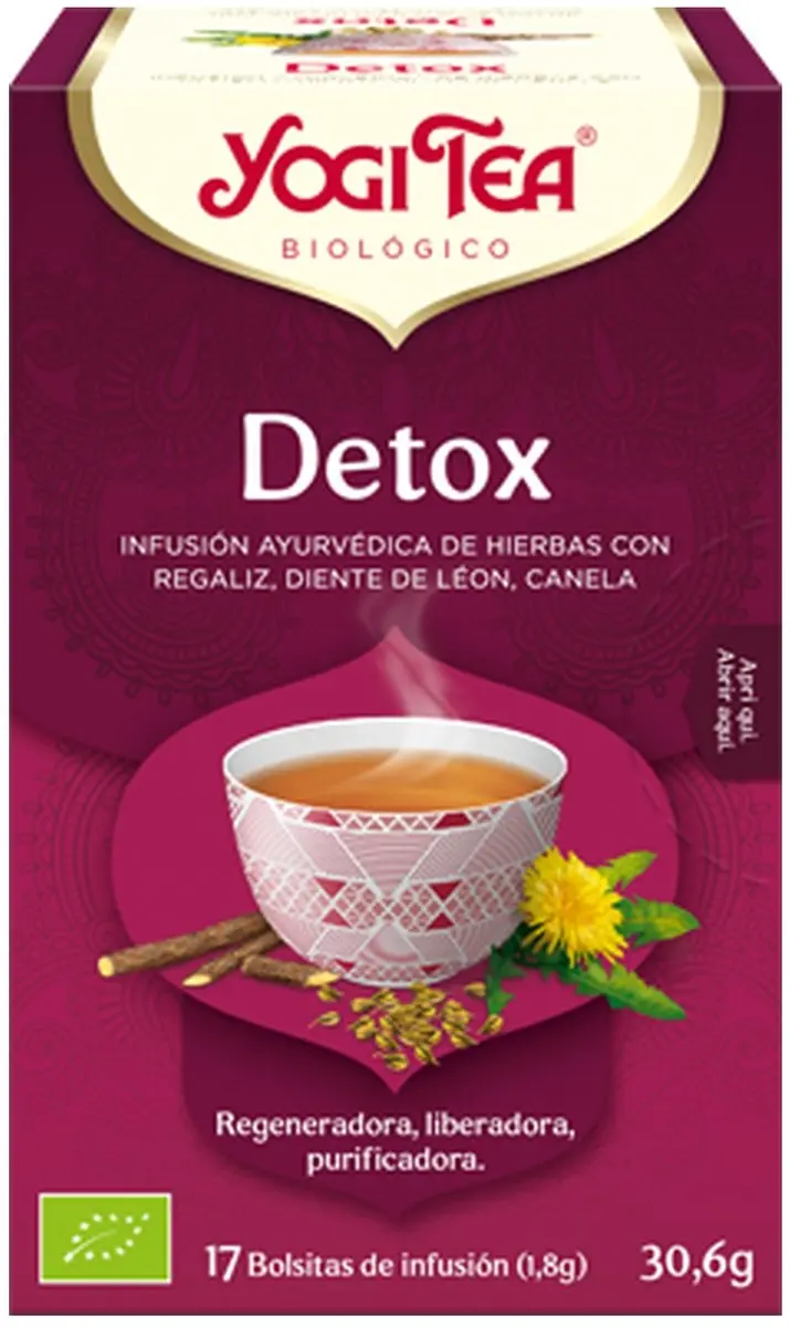 Yogi Tea Detox Bio 17 Zakjes