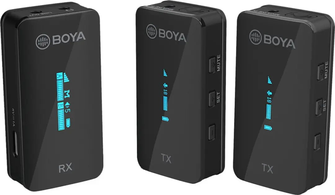 Boya BY-XM6-S2 Draadloze Duo Microfoon