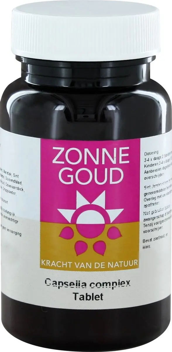 Zonnegoud Capsella Complex 120 tabletten