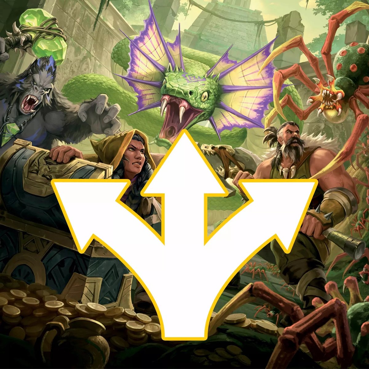 Hasbro HeroQuest Jungles of Delthrak - Quest Pack - F9907