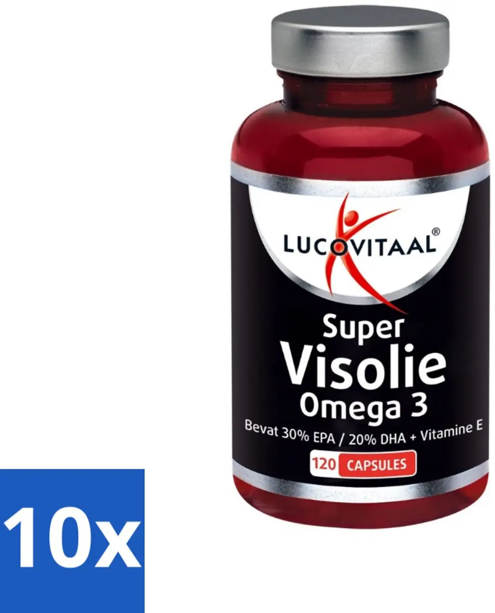 Lucovitaal Super Omega 3 Visolie 120 Capsules